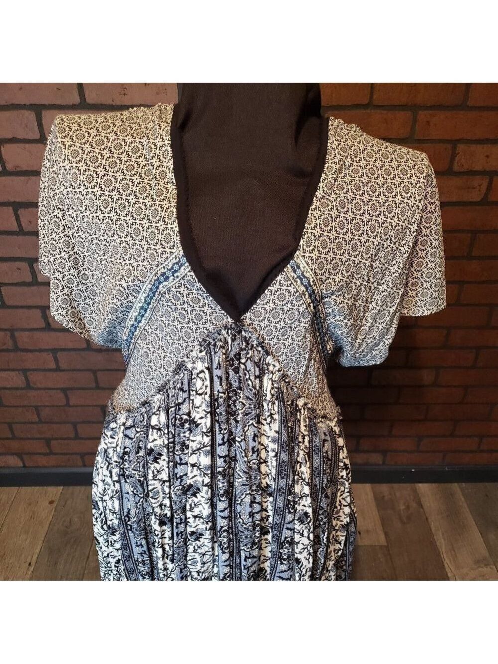 Cousin Earl Boho Baby Doll Dress